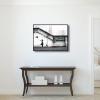 imageWieco Art Framed Canvas Wall Art Canvas Prints of Banksy Grafitti Girl with Red Balloon Abstract Artwork for Wall Decor Home Decorations Black FrameBlack Frame