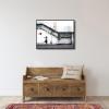imageWieco Art Framed Canvas Wall Art Canvas Prints of Banksy Grafitti Girl with Red Balloon Abstract Artwork for Wall Decor Home Decorations Black FrameBlack Frame