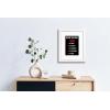 imageWieco Art Quotes Wall Art Inspirational Canvas Print Motivation Classroom Decor With Black Picture Frame and Real Glass Made to Display 8x10quot with Mat or 11x14quot Photos Without Mat for Home Office Wall DecorationWHITEW002