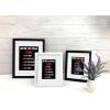 imageWieco Art Quotes Wall Art Inspirational Canvas Print Motivation Classroom Decor With Black Picture Frame and Real Glass Made to Display 8x10quot with Mat or 11x14quot Photos Without Mat for Home Office Wall DecorationBLACKW0021