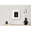 imageWieco Art Quotes Wall Art Inspirational Canvas Print Motivation Classroom Decor With Black Picture Frame and Real Glass Made to Display 8x10quot with Mat or 11x14quot Photos Without Mat for Home Office Wall DecorationWHITEW002