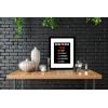 imageWieco Art Quotes Wall Art Inspirational Canvas Print Motivation Classroom Decor With Black Picture Frame and Real Glass Made to Display 8x10quot with Mat or 11x14quot Photos Without Mat for Home Office Wall DecorationBLACKW002