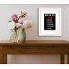 imageWieco Art Quotes Wall Art Inspirational Canvas Print Motivation Classroom Decor With Black Picture Frame and Real Glass Made to Display 8x10quot with Mat or 11x14quot Photos Without Mat for Home Office Wall DecorationWHITEW002