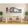 imageWieco Art Virtual Bundles Banksy Life is BeautifulGrafitti Girl with Red Balloon Large Abstract Canvas Prints Wall Art Stretched and Framed Grey Impressionist Pictures for Home Office Decor