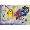imageWieco Art Virtual Bundles Canvas Prints Composition VIIYellowRedBlue 1925 by Wassily Kandinsky Classic Art Reproductions Canvas Wall Art for Home Decoration
