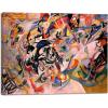 imageWieco Art Virtual Bundles Canvas Prints Composition VIIYellowRedBlue 1925 by Wassily Kandinsky Classic Art Reproductions Canvas Wall Art for Home Decoration