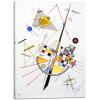 imageWieco Art Virtual Bundles Canvas Prints Delicate Tension 85Above and Left 1925 by Wassily Kandinsky Classic Art Reproductions Canvas Wall Art for Home Decoration