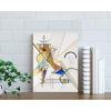 imageWieco Art Virtual Bundles Canvas Prints Delicate Tension 85Gewebe 1923 by Wassily Kandinsky Classic Art Reproductions Canvas Wall Art for Home Decoration
