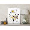 imageWieco Art Virtual Bundles Canvas Prints Delicate Tension 85Gewebe 1923 by Wassily Kandinsky Classic Art Reproductions Canvas Wall Art for Home Decoration