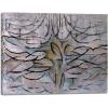 imageWieco Art Virtual Bundles Canvas Prints The Flowering Apple TreeGray Tree 1911 by Piet Cornelies Mondrian Classic Art Reproductions Canvas Wall Art for Home Decoration