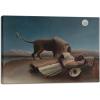 imageWieco Art Virtual Bundles Canvas Wall Art Carnival EveningThe Sleeping Gypsy Henri Rousseau Paintings Reproduction Landscape Pictures Artwork Paintings on Canvas Art for Home Office Decorations