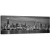 imageWieco Art Framed Wall Art Chicago City Center Skyline Black and White Wall Decor Canvas Prints Modern Cityscape Wall Decorations for Living Room Pictures for Bedroom DecorationsChicago