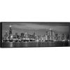 imageWieco Art Framed Wall Art Chicago City Center Skyline Black and White Wall Decor Canvas Prints Modern Cityscape Wall Decorations for Living Room Pictures for Bedroom DecorationsChicago with Black Frame