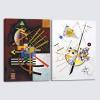 imageWieco Art Virtual Bundles Canvas Prints Delicate Tension 85Above and Left 1925 by Wassily Kandinsky Classic Art Reproductions Canvas Wall Art for Home Decoration