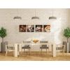 imageWieco Art Black Framed 4 Panels Canvas Wall Art Coffee Bean Kitchen Canvas Prints Wall Art for Living Room Decor Bedroom Home Bathroom Wall Decor12x12inchesx4pcs 30x30cmx4pcs