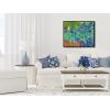 imageWieco Art Black Framed Wall Art Irises by Van Gogh Famous Flowers Oil Paintings Reproduction Canvas Prints Modern Canvas Prints Artwork Pictures on Canvas Wall Art for Wall Decor