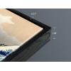 imageWieco Art Extra Large Black Framed Art Great Wave of Kanagawa Katsushika Hokusai Canvas Prints Wall Art Abstract Seascape Paintings for Living Room Home Decorations36L x 24W