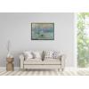 imageWieco Art Extra Large Black Framed Art Impression Sunrise of Claude Monet Famous Paintings Reproduction Seascape Artwork Pictures on Canvas Wall Art for Home Decorations Black328L x 328W