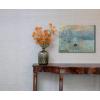 imageWieco Art Extra Large Black Framed Art Impression Sunrise of Claude Monet Famous Paintings Reproduction Seascape Artwork Pictures on Canvas Wall Art for Home Decorations Black16L x 12W