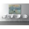 imageWieco Art Extra Large Black Framed Art Impression Sunrise of Claude Monet Famous Paintings Reproduction Seascape Artwork Pictures on Canvas Wall Art for Home Decorations Black48L x 36W