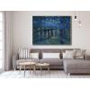 imageWieco Art Extra Large Gold Framed Art Starry Night Over The Rhone Canvas Prints Wall Art by Van Gogh Paintings Reproduction Abstract Framed Artwork for Wall Decor