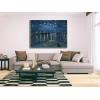 imageWieco Art Extra Large Gold Framed Art Starry Night Over The Rhone Canvas Prints Wall Art by Van Gogh Paintings Reproduction Abstract Framed Artwork for Wall Decor