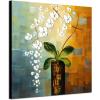 imageWieco Art Framed Art Beauty of Life 100 HandPainted Modern Artwork Abstract Floral Oil Paintings on Canvas Wall Art for Home Decorations Wall Decor Stretched with Black FrameGallery Wrapped