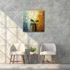 imageWieco Art Framed Art Beauty of Life 100 HandPainted Modern Artwork Abstract Floral Oil Paintings on Canvas Wall Art for Home Decorations Wall Decor Stretched with Black FrameGallery Wrapped