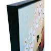 imageWieco Art Framed Art Beauty of Life 100 HandPainted Modern Artwork Abstract Floral Oil Paintings on Canvas Wall Art for Home Decorations Wall Decor Stretched with Black FrameBlack Frame