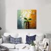 imageWieco Art Framed Art Beauty of Life 100 HandPainted Modern Artwork Abstract Floral Oil Paintings on Canvas Wall Art for Home Decorations Wall Decor Stretched with Black FrameGallery Wrapped