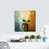 imageWieco Art Framed Art Beauty of Life 100 HandPainted Modern Artwork Abstract Floral Oil Paintings on Canvas Wall Art for Home Decorations Wall Decor Stretched with Black FrameGallery Wrapped