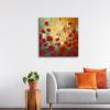 imageWieco Art Framed Art Dragonfly Floral Oil Paintings on Canvas Wall Art for Bedroom Home Decorations Modern 100 Hand Painted Stretched Abstract Flowers Artwork with Black Frame24L x 24W