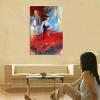 imageWieco Art Framed Art Flying Skirt Modern Artwork Abstract Dancing People Oil Paintings on Canvas Wall Art for Home Decorations Wall Decor Stretched with Black FrameGallery Wrapped