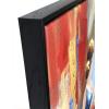 imageWieco Art Framed Art Flying Skirt Modern Artwork Abstract Dancing People Oil Paintings on Canvas Wall Art for Home Decorations Wall Decor Stretched with Black FrameFramed