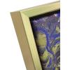 imageWieco Art Framed Art Giclee Canvas Prints of Starry Night by Vincent Van Gogh Paintings Reproduction PostImpressionism Artwork Framed Wall Art for Living Room Home DecorationsPolyester