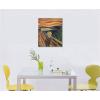 imageWieco Art Framed Art The Scream by Edward Munch Famous Paintings Reproduction Abstract Canvas Prints Artwork for Wall Decor Modern Canvas Wall Art for Home ampamp office Decoration24L x 20W