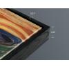imageWieco Art Framed Art The Scream by Edward Munch Famous Paintings Reproduction Abstract Canvas Prints Artwork for Wall Decor Modern Canvas Wall Art for Home ampamp office Decoration17L x 13W