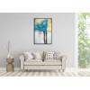 imageWieco Art Framed Art Tree of Life Pure HandPainted Paintings on Canvas Abstract Canvas Wall Art for Living Room Bedroom Wall Decor Stretched with Black Frame