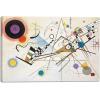 imageWieco Art Framed Canvas Wall Art Gewebe 1923 by Wassily Kandinsky Classic Famous Abstract Paintings Reproductions Canvas Wall Art for Home DecorationArtwork1