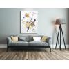 imageWieco Art Framed Canvas Wall Art Gewebe 1923 by Wassily Kandinsky Classic Famous Abstract Paintings Reproductions Canvas Wall Art for Home DecorationArtwork5