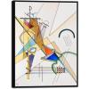 imageWieco Art Framed Canvas Wall Art Gewebe 1923 by Wassily Kandinsky Classic Famous Abstract Paintings Reproductions Canvas Wall Art for Home DecorationArtwork7