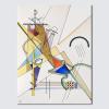 imageWieco Art Framed Canvas Wall Art Gewebe 1923 by Wassily Kandinsky Classic Famous Abstract Paintings Reproductions Canvas Wall Art for Home DecorationArtwork7