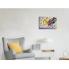 imageWieco Art Framed Canvas Wall Art Gewebe 1923 by Wassily Kandinsky Classic Famous Abstract Paintings Reproductions Canvas Wall Art for Home DecorationArtwork6