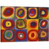 imageWieco Art Framed Canvas Wall Art Gewebe 1923 by Wassily Kandinsky Classic Famous Abstract Paintings Reproductions Canvas Wall Art for Home DecorationArtwork2