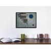 imageWieco Art Framed Canvas Wall Art Gewebe 1923 by Wassily Kandinsky Classic Famous Abstract Paintings Reproductions Canvas Wall Art for Home DecorationArtwork3