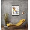 imageWieco Art Framed Canvas Wall Art Gewebe 1923 by Wassily Kandinsky Classic Famous Abstract Paintings Reproductions Canvas Wall Art for Home DecorationArtwork7
