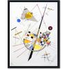 imageWieco Art Framed Canvas Wall Art Gewebe 1923 by Wassily Kandinsky Classic Famous Abstract Paintings Reproductions Canvas Wall Art for Home DecorationArtwork5