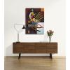 imageWieco Art Framed Canvas Wall Art Gewebe 1923 by Wassily Kandinsky Classic Famous Abstract Paintings Reproductions Canvas Wall Art for Home DecorationArtwork9