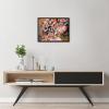 imageWieco Art Framed Canvas Wall Art Gewebe 1923 by Wassily Kandinsky Classic Famous Abstract Paintings Reproductions Canvas Wall Art for Home DecorationArtwork8