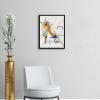 imageWieco Art Framed Canvas Wall Art Gewebe 1923 by Wassily Kandinsky Classic Famous Abstract Paintings Reproductions Canvas Wall Art for Home DecorationArtwork7